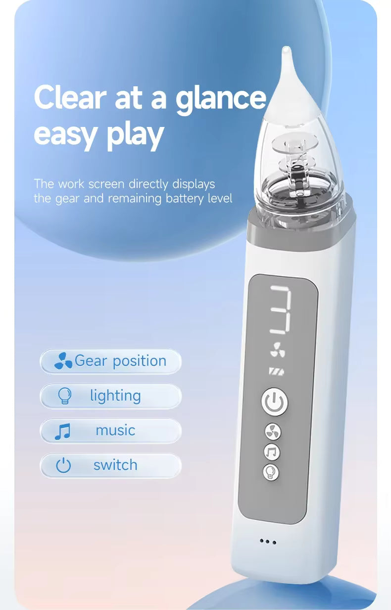 شفاط الأنف الإلكتروني للأطفال وتخفيف ضغط الاذن للكبار