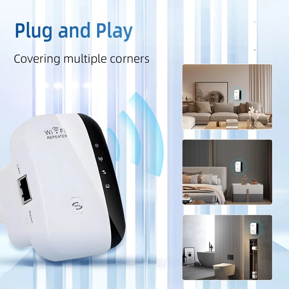📶 مقوي إشارة واي فاي (WiFi Repeater)