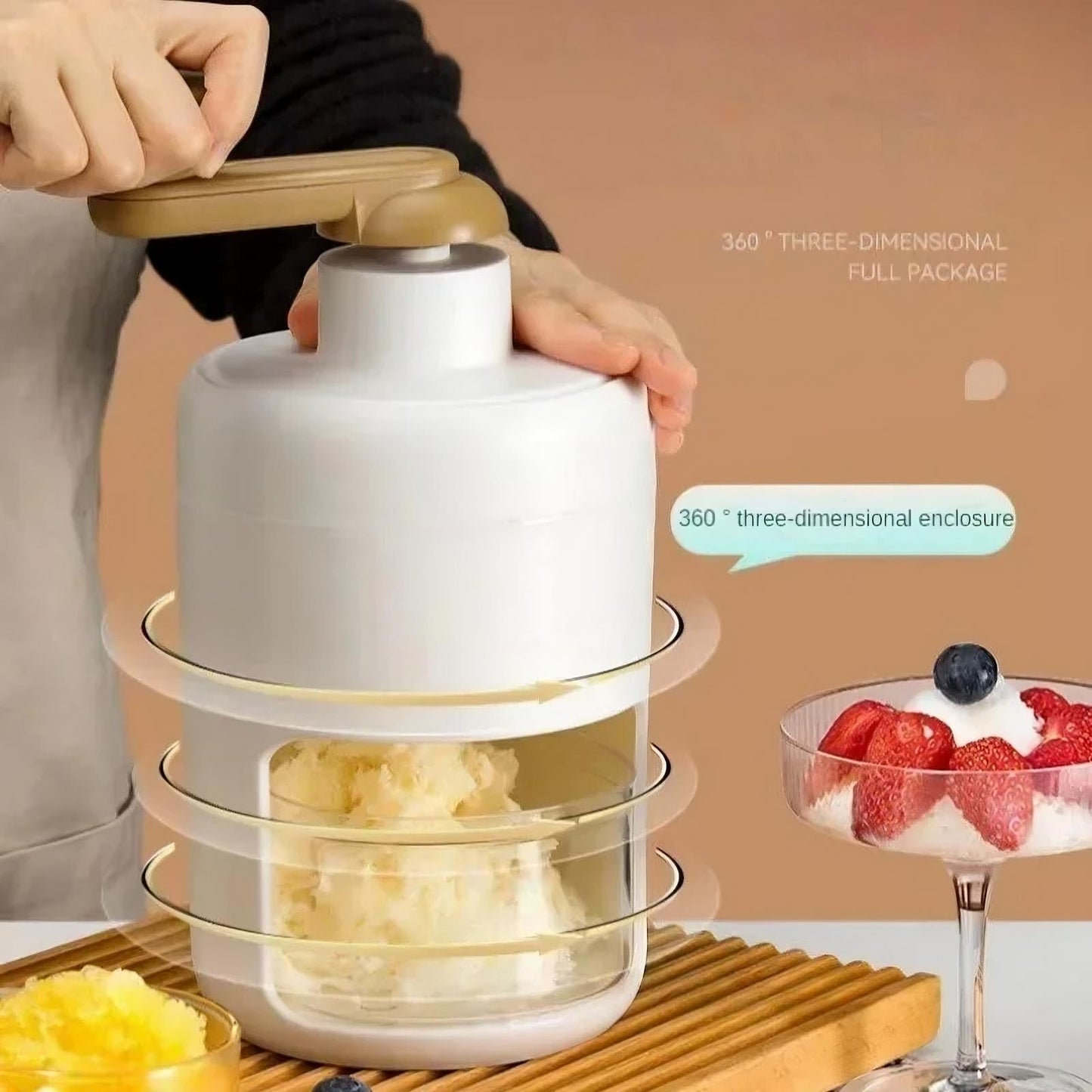🍧 آلة تكسير الثلج وصنع السلاش